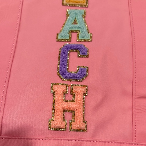 STONEY CLOVER LANE Pink Beach Tote Bag - Picture 4 of 9